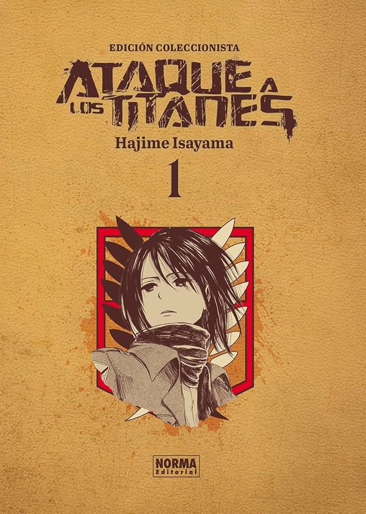 manga Attack on Titan (Shingeki no Kyojin) – Hajime Isayama