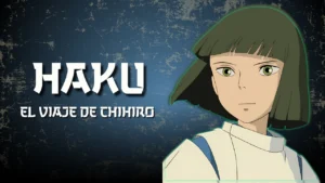 Miniatura inspirada en Haku en 千と千尋の神隠し