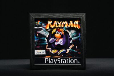 Shadow Box Rayman, edición artesanal en 3D ideal para coleccionistas y fans de los clásicos de PlayStation 1.