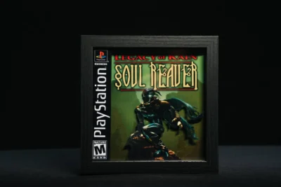 El Shadow Box Soul Reaver. Edición especial hecha a mano perfecta para coleccionistas retro y fans de Playstation 1.