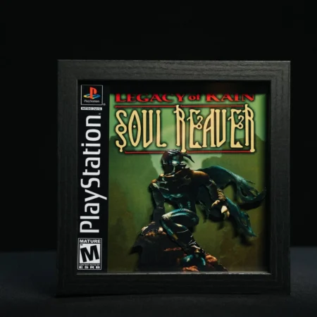 El Shadow Box Soul Reaver. Edición especial hecha a mano perfecta para coleccionistas retro y fans de Playstation 1.