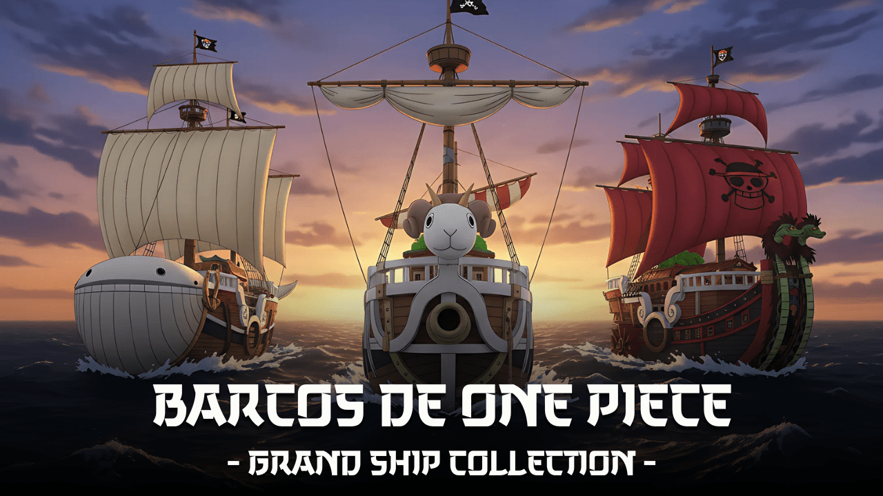 Model Kits de Barcos Icónicos de One Piece - Grand Ship Collection.