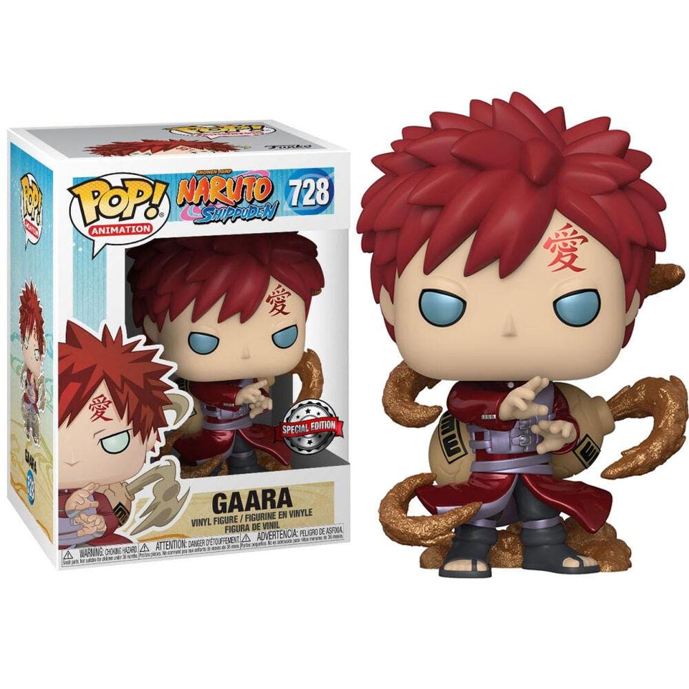 Figura Gaara Naruto Shippuden Metallic Special Edition