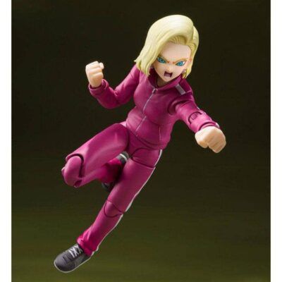 Figura Androide 18 Saga de la Batalla entre Universos Dragon Ball Super 14cm - Imagen 3