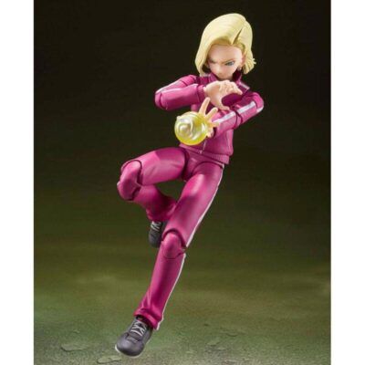 Figura Androide 18 Saga de la Batalla entre Universos Dragon Ball Super 14cm - Imagen 4