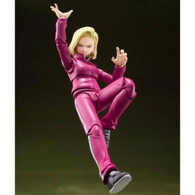 Figura Androide 18 Saga de la Batalla entre Universos Dragon Ball Super 14cm - Imagen 5