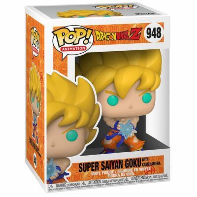 Figura POP Dragon Ball Z Super Saiyan Goku Kamehameha Wave - Imagen 3