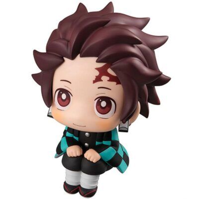 Figura Look up Tanjiro Kamado Demon Slayer Kimetsu No Yaiba 11cm - Imagen 2
