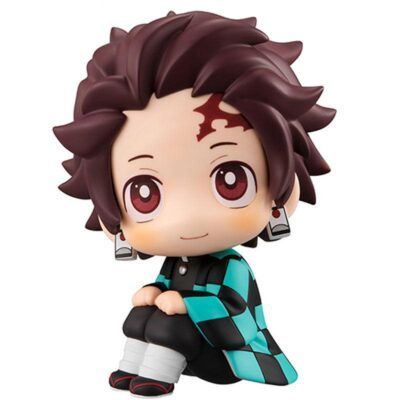 Figura Look up Tanjiro Kamado Demon Slayer Kimetsu No Yaiba 11cm - Imagen 3