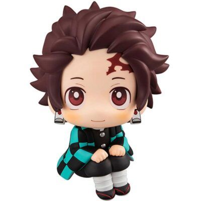 Figura Look up Tanjiro Kamado Demon Slayer Kimetsu No Yaiba 11cm - Imagen 4