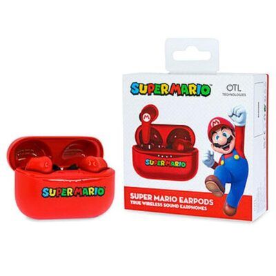 Auriculares inalambricos Red Super Mario Nintendo - Imagen 2