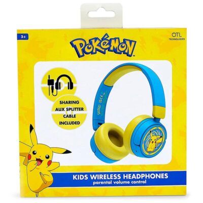 Auriculares inalambricos infantiles Pikachu Pokemon - Imagen 4