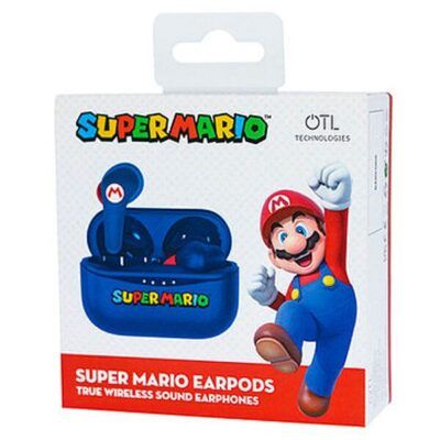 Auriculares inalambricos Blue Super Mario Nintendo - Imagen 4
