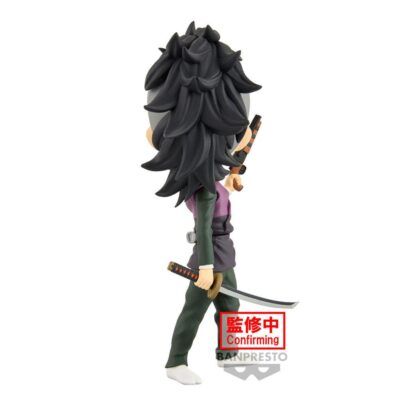 Figura Genya Shinazugawa Demon Slayer Kimetsu no Yaiba Q posket 14cm - Imagen 5