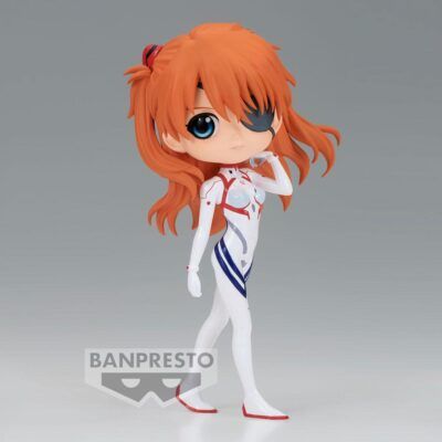 Figura Asuka Shikinami Langley Plugsuit Ver. B | Evangelion 3.0 | Q Posket 14cm - Imagen 2