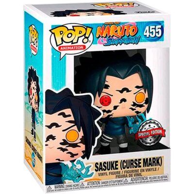 Figura POP Naruto Shippuden Sasuke Curse Mark Exclusive - Imagen 2