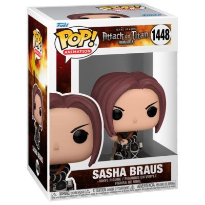 Figura POP Attack on Titan Sasha Braus - Imagen 2