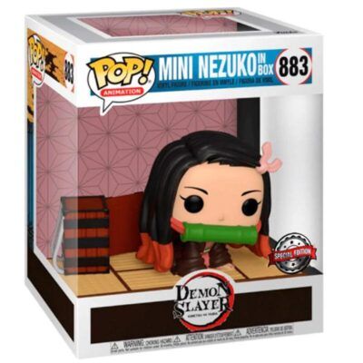 Figura POP Deluxe Demon Slayer Kimetsu no Yaiba Mini Nezuko Exclusive - Imagen 2