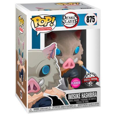 Figura Inosuke Flocked Demon Slayer