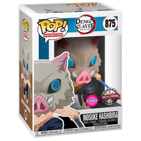 Figura Inosuke Flocked Demon Slayer