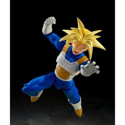 Figura S.H. Figuarts Trunks Super Saiyan Infinite Latent Super Power Dragon Ball Z 14cm - Imagen 5