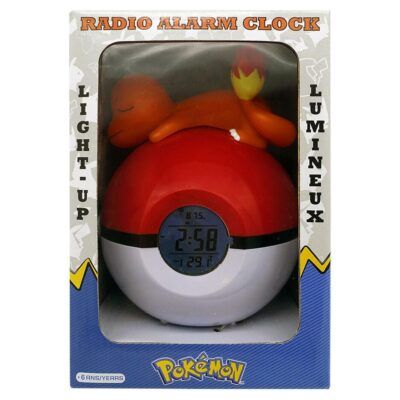 Lampara despertador Led Charmander Pokeball Pokemon - Imagen 4