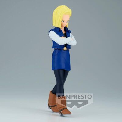 Figura Android 18 Solid Edge Work Dragon Ball Z 17cm - Imagen 2