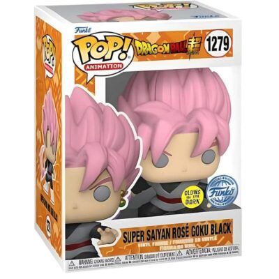 Figura POP Dragon Ball Super - Super Saiyan Rose Goku Black Exclusive - Imagen 2