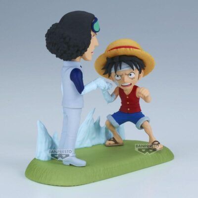 Figura Monkey D. Luffy vs Kuzan World Collectable Figure Log Stories One Piece 9cm - Imagen 2
