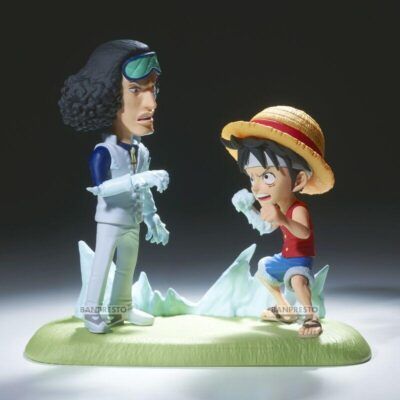 Figura Monkey D. Luffy vs Kuzan World Collectable Figure Log Stories One Piece 9cm - Imagen 4