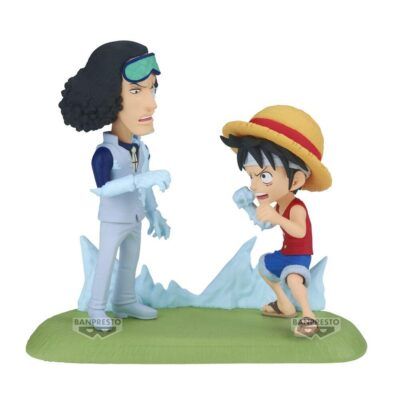 Figura Monkey D. Luffy vs Kuzan World Collectable Figure Log Stories One Piece 9cm - Imagen 5