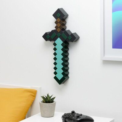 Lampara Espada de Diamante Minecraft 40cm - Imagen 3