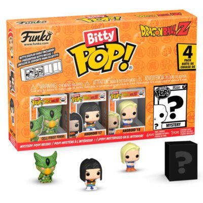 Blister 4 figuras Bitty POP Dragon Ball Z Frieza - Imagen 2