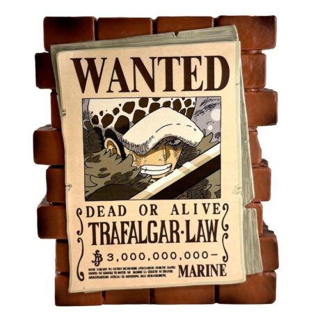 Figura Trafalgar Law Hucha Wanted