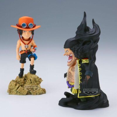 Figura Portgas D.Ace Vs Marshall.D.Teach Log Stories One Piece 8cm - Imagen 3