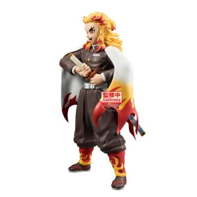 Figura Kyojuro Rengoku Grandista Demon Slayer Kimetsu no Yaiba 24cm - Imagen 3