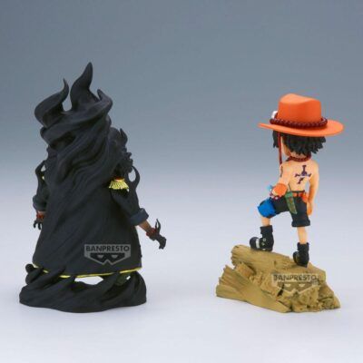 Figura Portgas D.Ace Vs Marshall.D.Teach Log Stories One Piece 8cm - Imagen 5