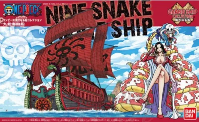 Model Kit Nine Snake Kuja de BANDAI | Grand Ship Collection de One Piece - Imagen 3