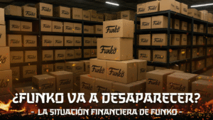 situación financiera de Funko. Imagen del exceso de inventario en almacén de Funko en 2025