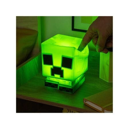 Lámpara Creeper Minecraft