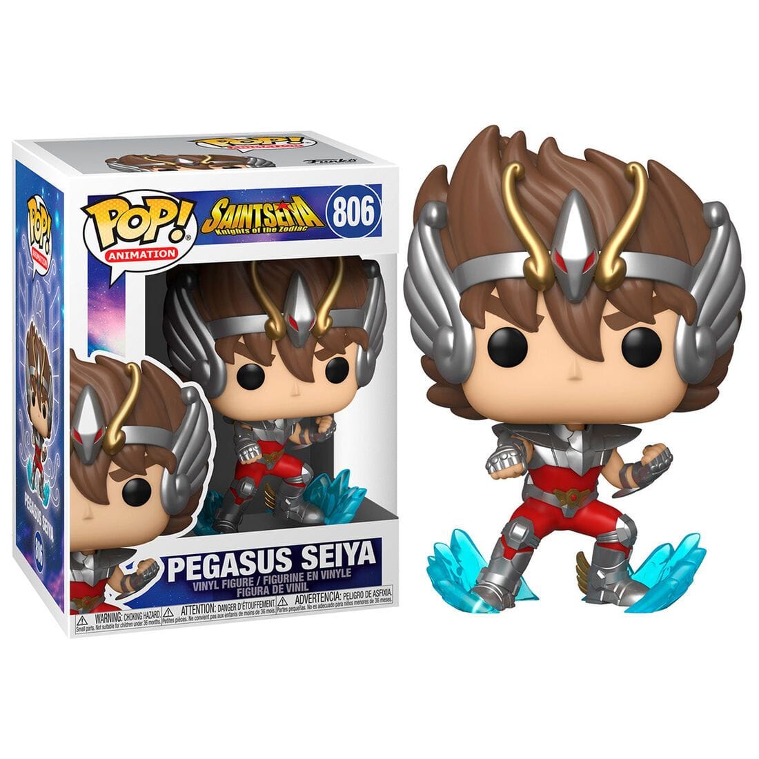 Pegasus Seiya | Saint Seiya | Figura POP 9cm Funko - Imagen 3