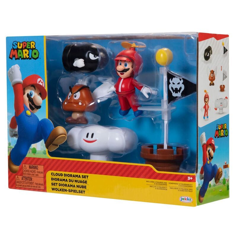 Set Diorama Nube Super Mario | Nintendo | 6cm JAKKS PACIFIC - Imagen 6