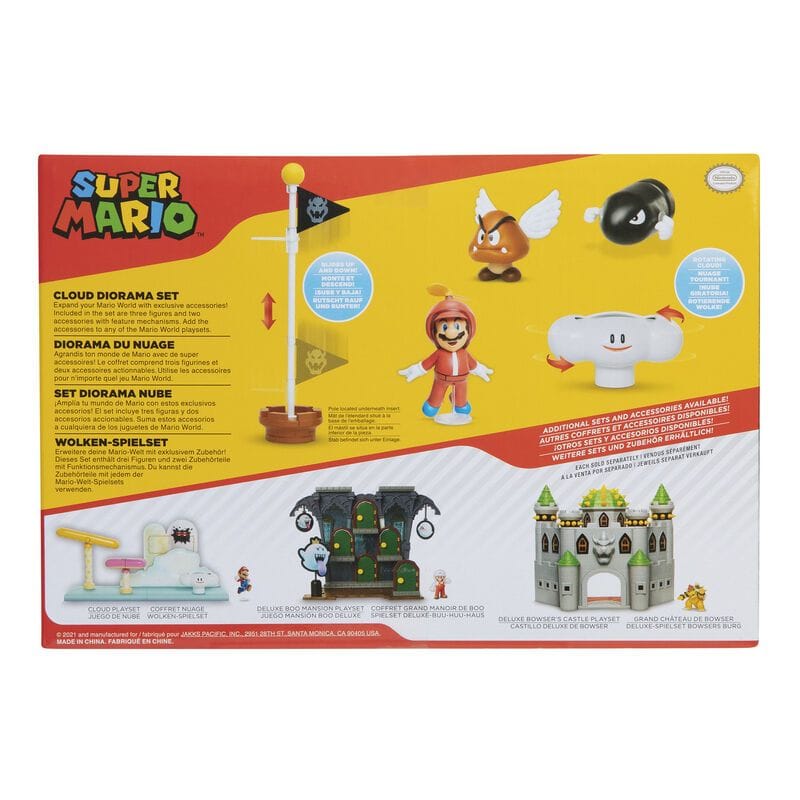 Set Diorama Nube Super Mario | Nintendo | 6cm JAKKS PACIFIC - Imagen 7