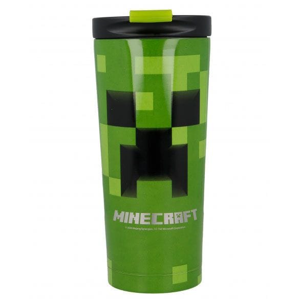 Vaso Termo Acero Inoxidable Minecraft 425ml | STOR - Imagen 2