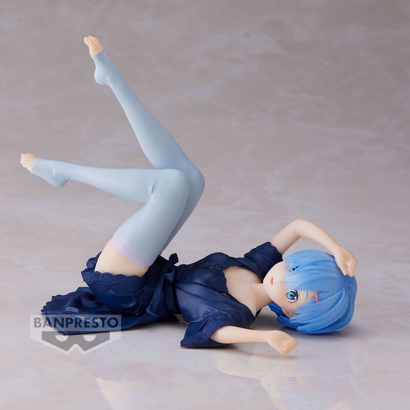 Rem Dressing Gown Relax Time | Re:Zero Starting Life in Another World | Figura 10cm Banpresto - Imagen 2