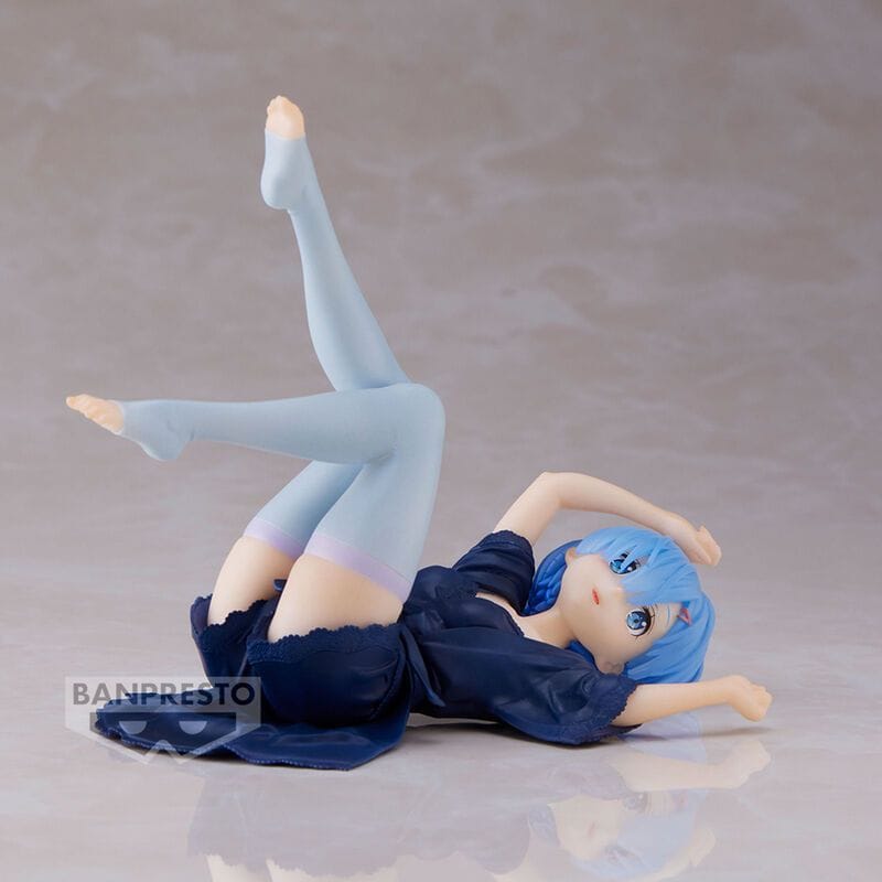 Rem Dressing Gown Relax Time | Re:Zero Starting Life in Another World | Figura 10cm Banpresto - Imagen 3