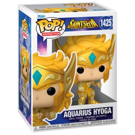 Aquarius Hyoga | Saint Seiya Knights of the Zodiac | Figura POP 9cm Funko