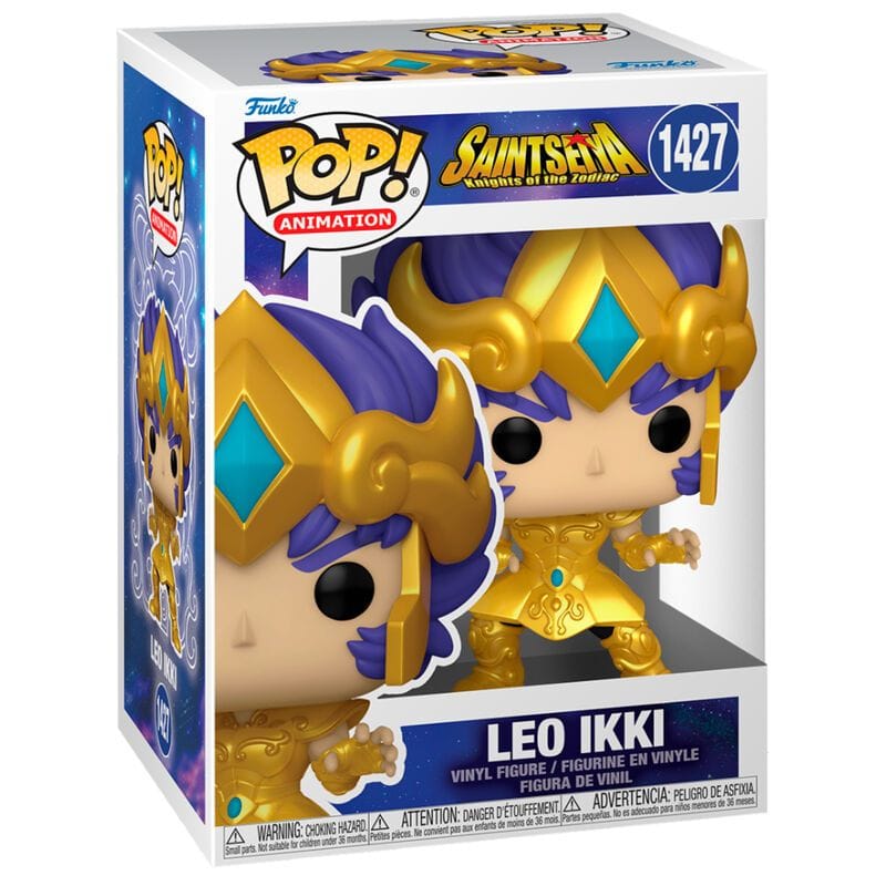 Leo Ikki | Saint Seiya Knights of the Zodiac | Figura POP Funko - Imagen 2