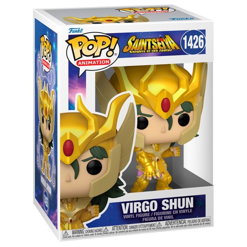 Virgo Shun | Saint Seiya Knights of the Zodiac | Figura POP 9cm Funko - Imagen 2