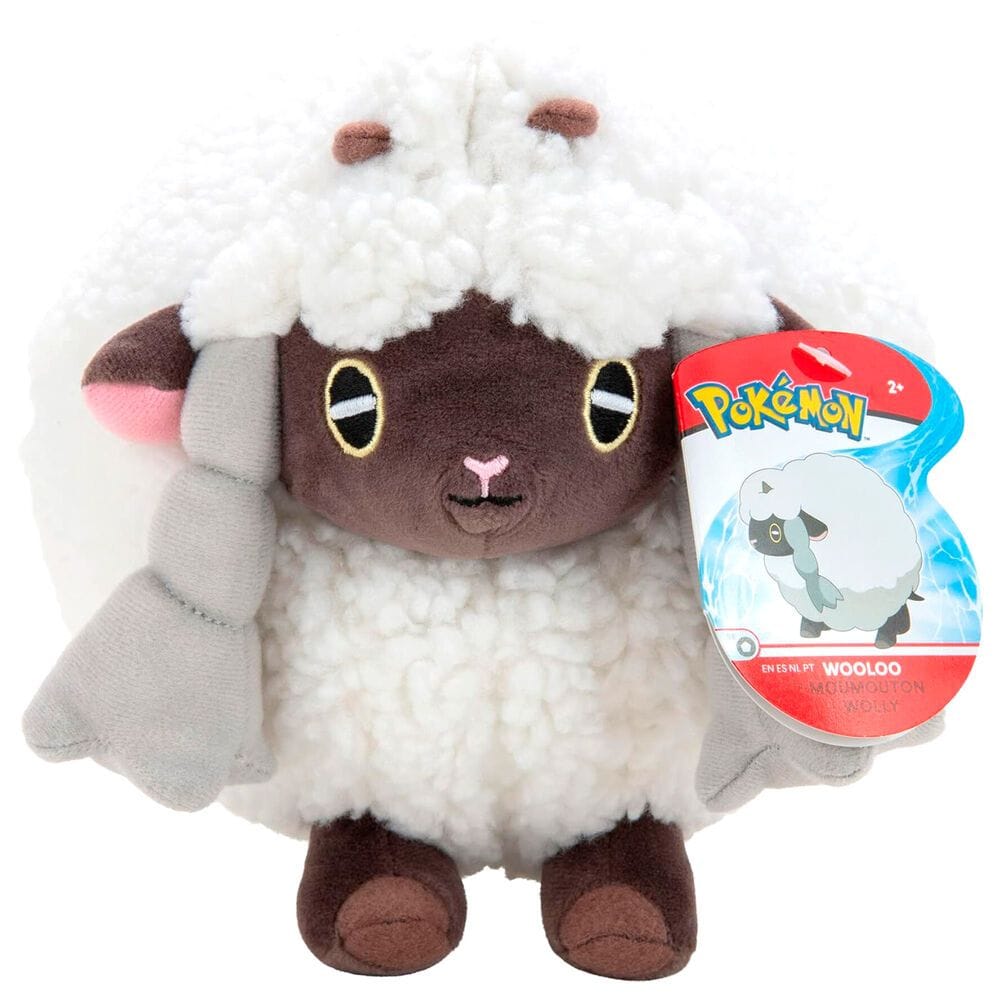 Wooloo Peluche | Pokémon | 20cm JAZWARES - Imagen 3